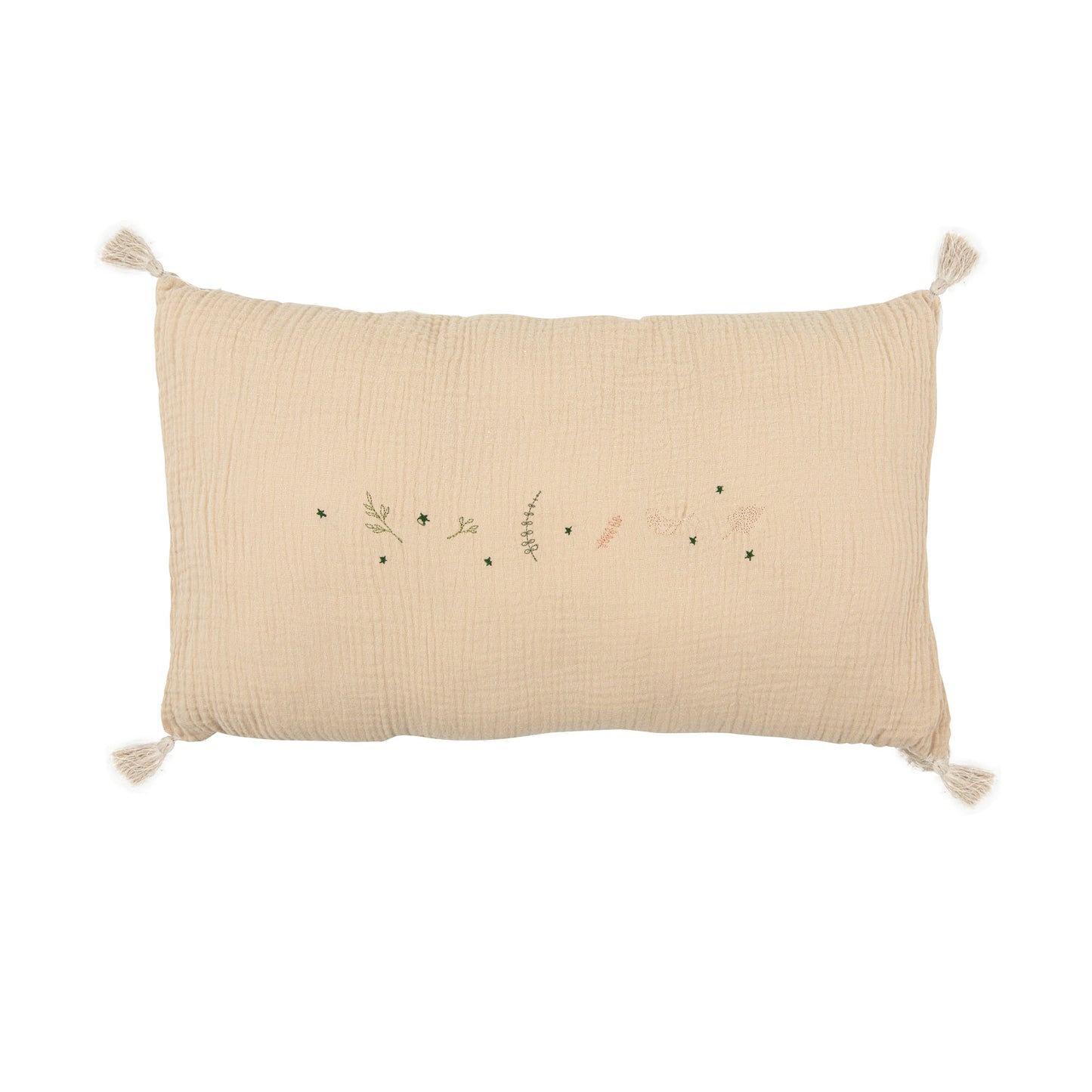 Cojín decorativo rectangular Botanic Beig 30x30