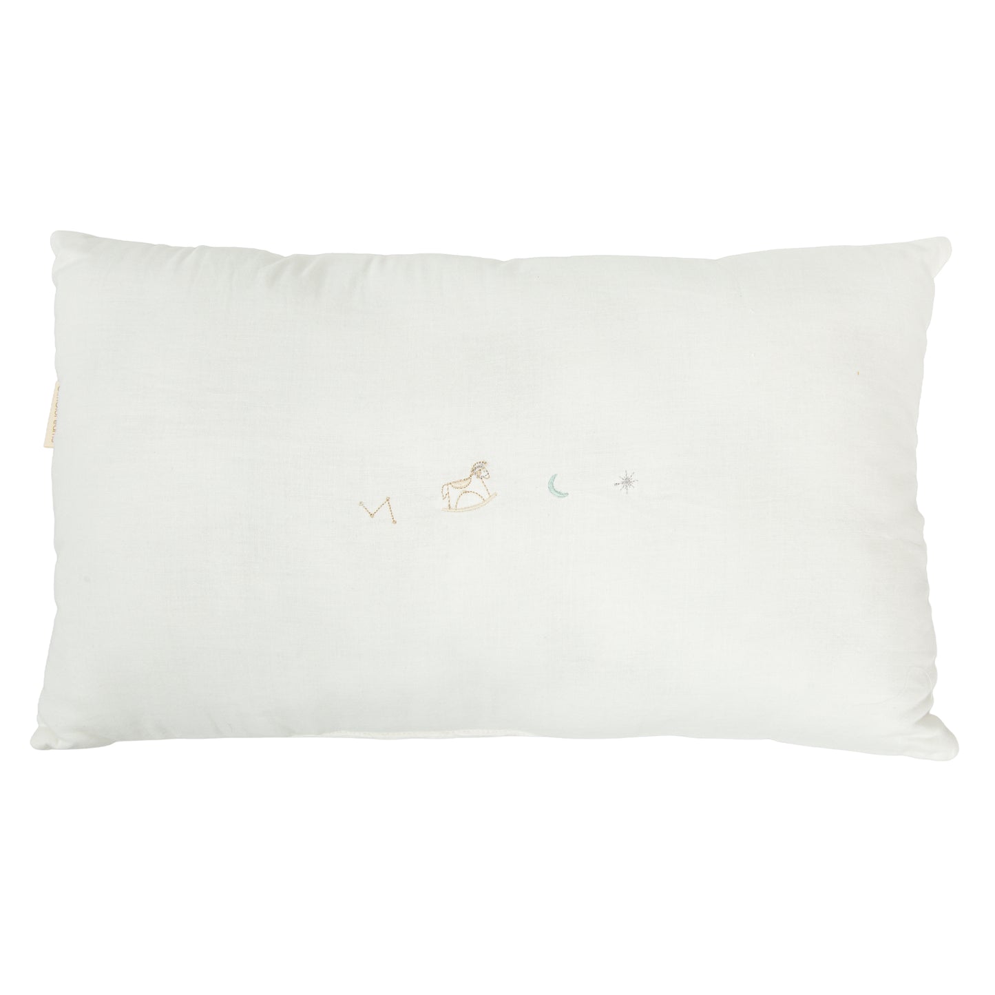 Cojín decorativo rectangular Blue Sky Blanco Verde 50x30