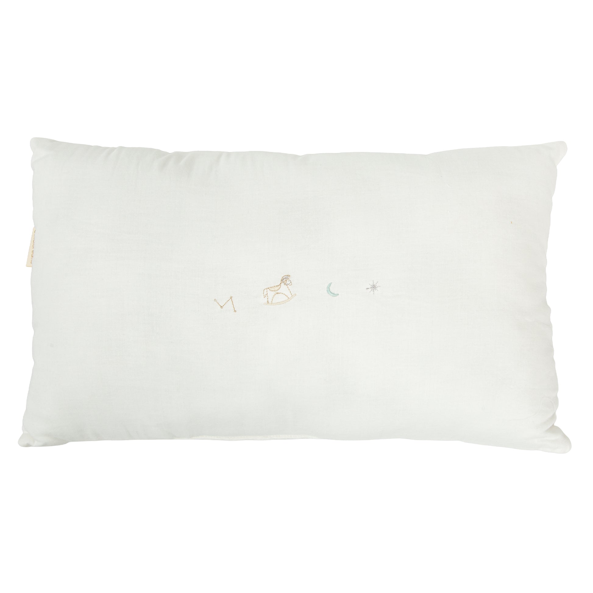 Cojín decorativo rectangular Blue Sky Blanco Verde 50x30