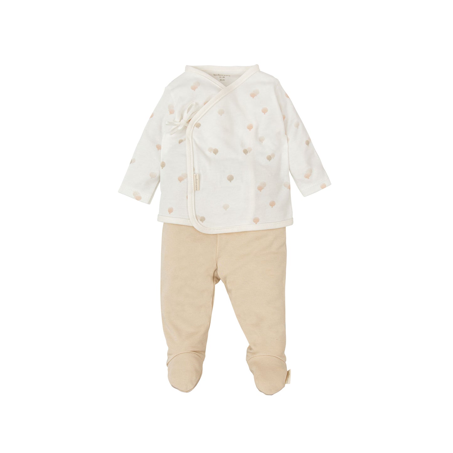 Conjunto jubon y polaina Ciel Lino 0-1 Mes