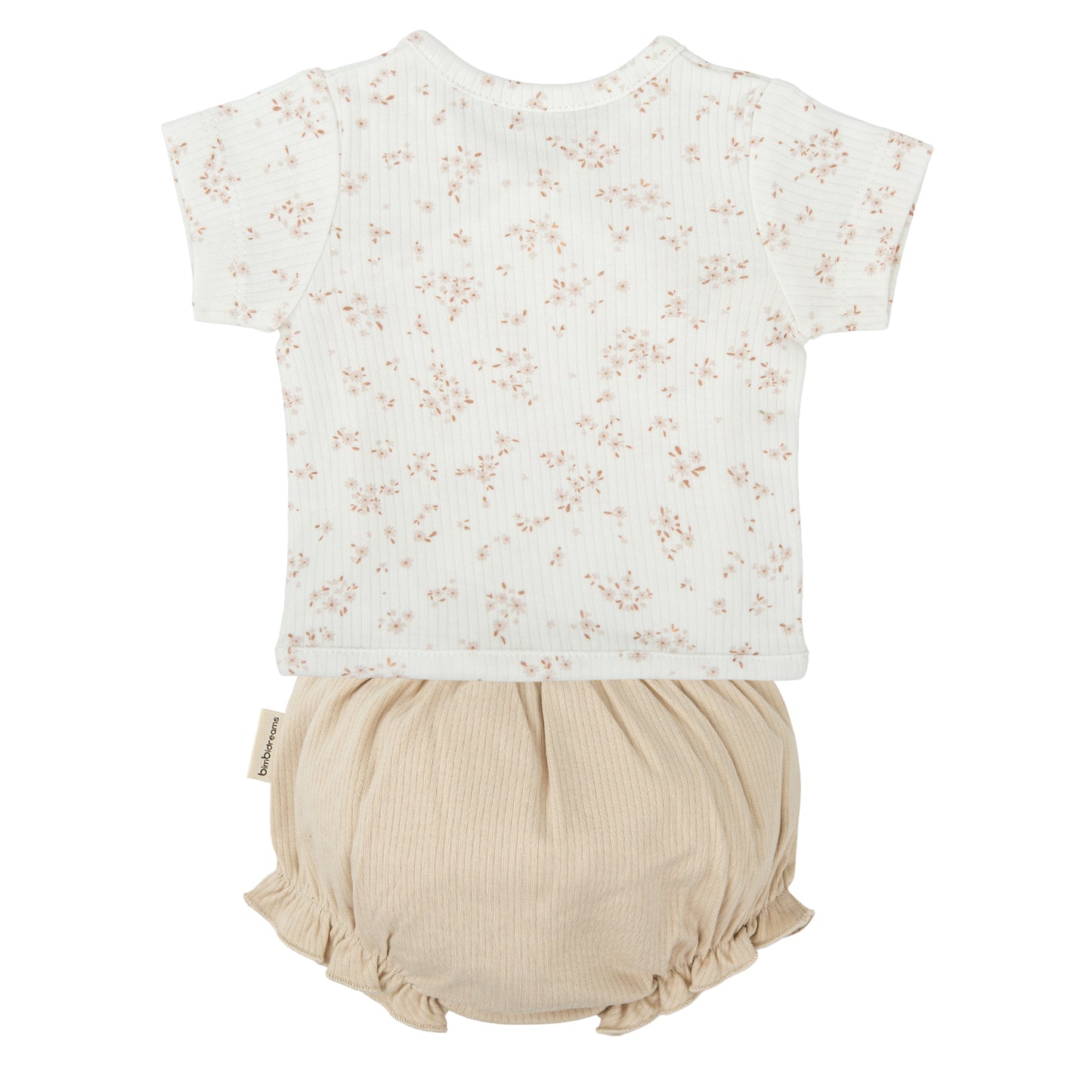 Set Jubón y ranita Anaïs Blanco Lino 1-3 Meses