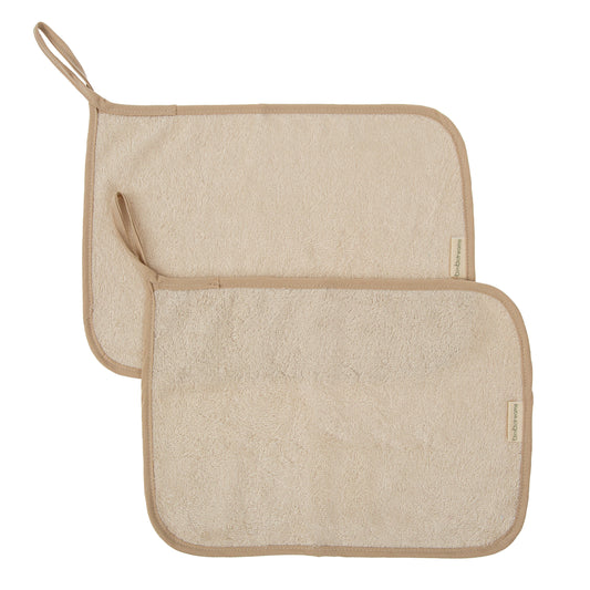 Toalla de Guardería - pack 2 Basics Lino 25x35*