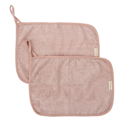 Toalla de Guardería - pack 2 Basics Lila 25x35*