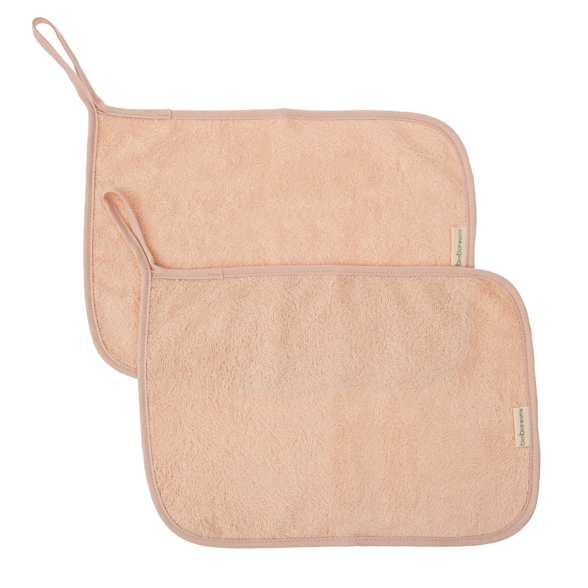 Toalla de Guardería - pack 2 Basics Rosa Empolvado 25x35*
