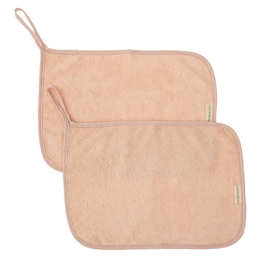 Toalla de Guardería - pack 2 Basics Rosa Empolvado 25x35*