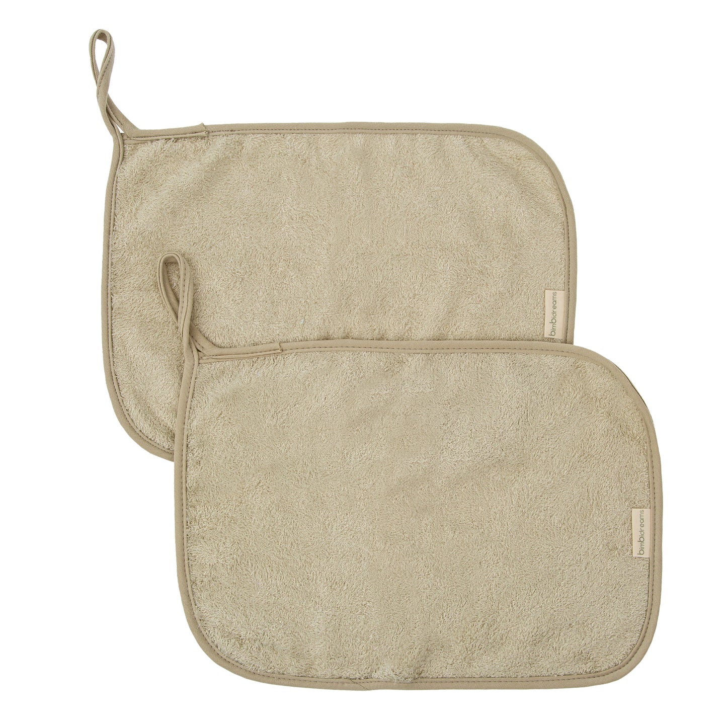 Toalla de Guardería - pack 2 Basics Verde Musgo 25x35*