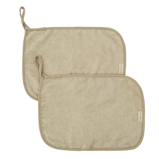 Toalla de Guardería - pack 2 Basics Verde Musgo 25x35*